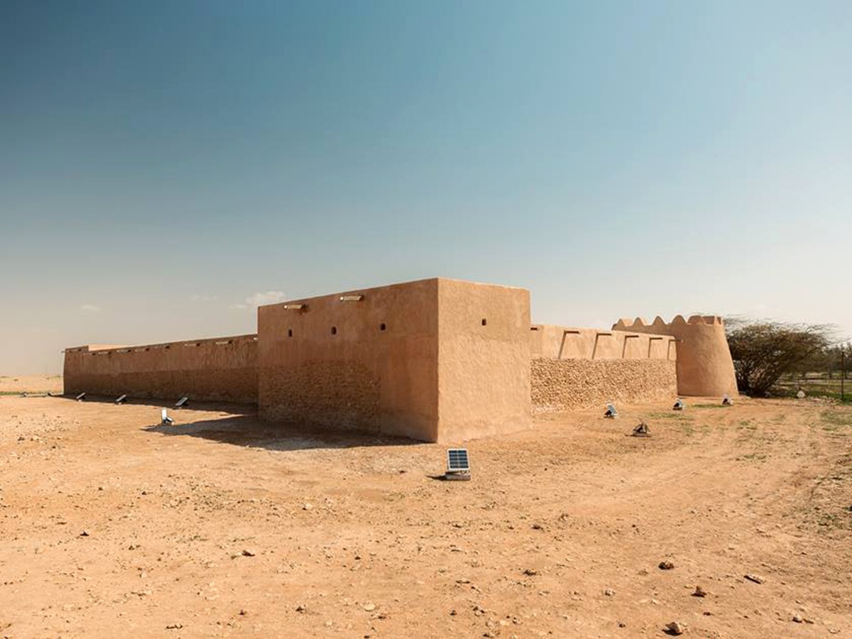 A view of Al Rekayat Fort.