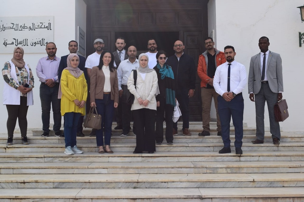 Participants from Arab countries during the workshops organised by the QNL.
