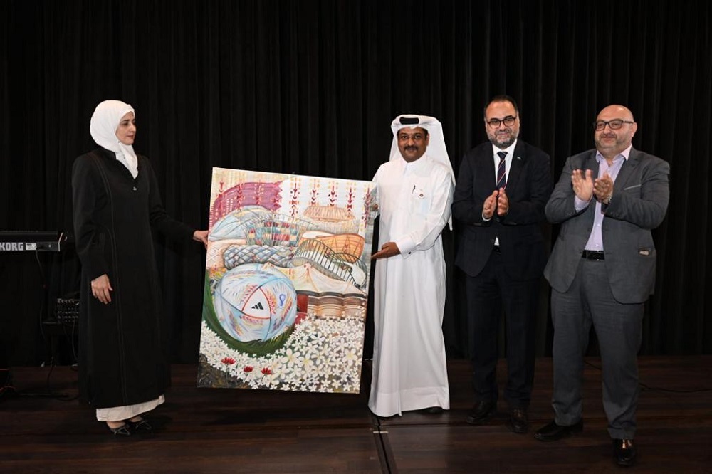 Officials during a cultural programme. 
