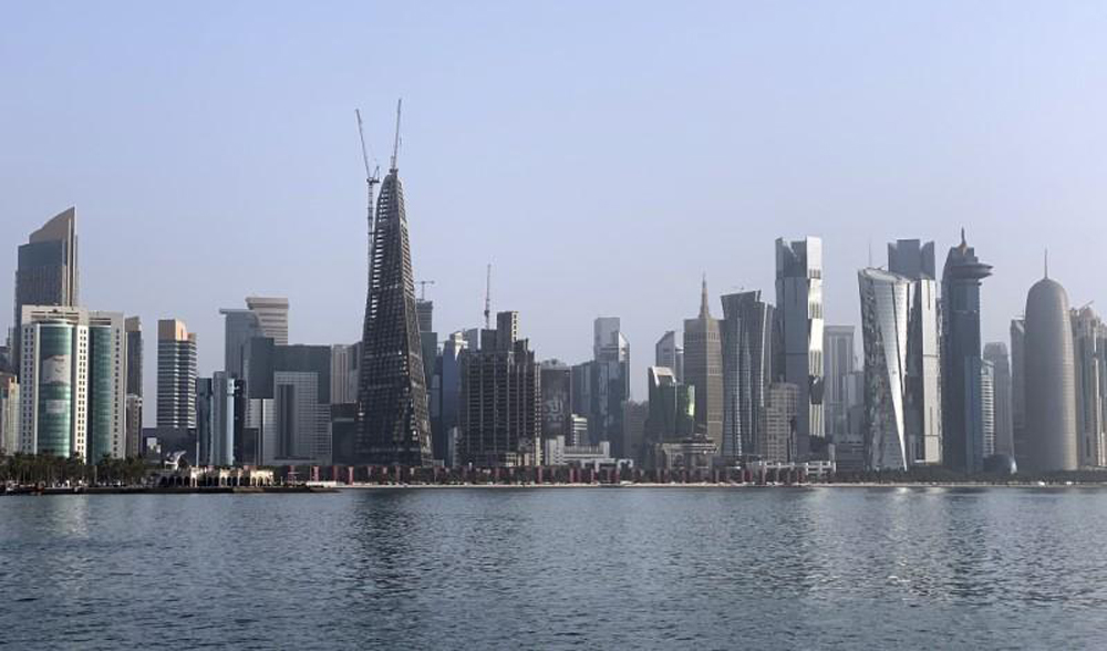 A view of Doha skyline.