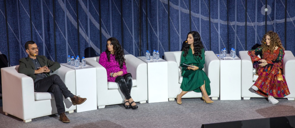 Participants during a panel discussion hosted by Qatar Foundation’s Doha Debates.
