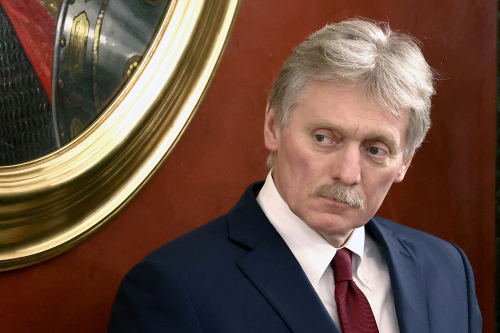 Kremlin spokesman Dmitry Peskov attends a news conference of Russian President Vladimir Putin after a meeting of the State Council on youth policy in Moscow, Russia, December 22, 2022. (Sputnik/Valeriy Sharifulin/REUTERS)