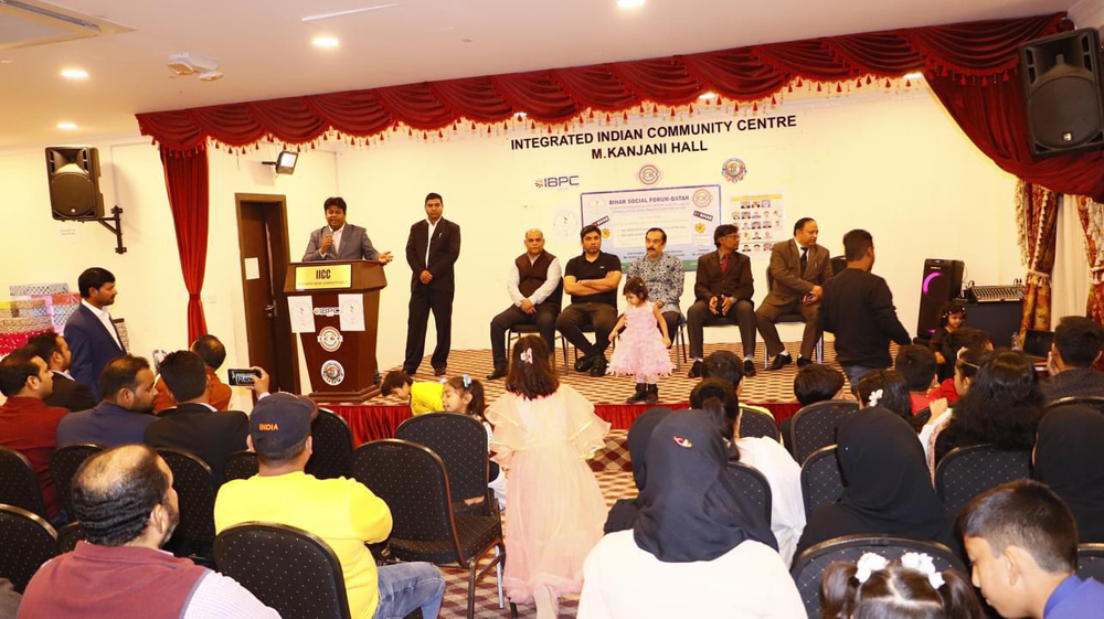Participants during an annual meet-and-greet event organised by Bihar Social Forum.  