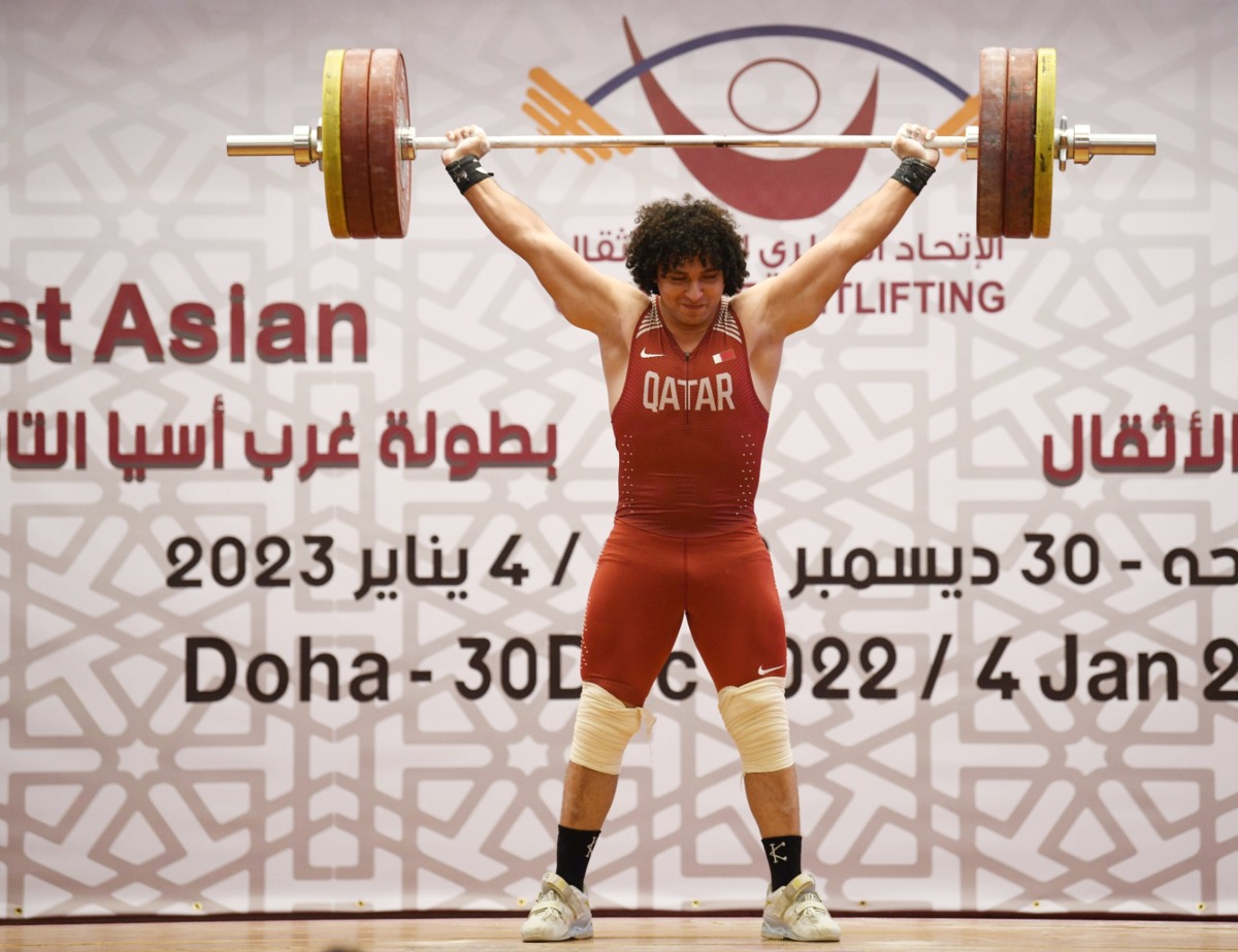 Olympic champion Fares Ibrahim in action. 