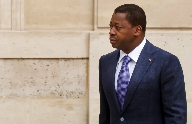 Togo's President Faure Gnassingbe is mediating a diplomatic row over the detention of 46 Ivorian soldiers in Mali. By Ludovic MARIN (AFP)