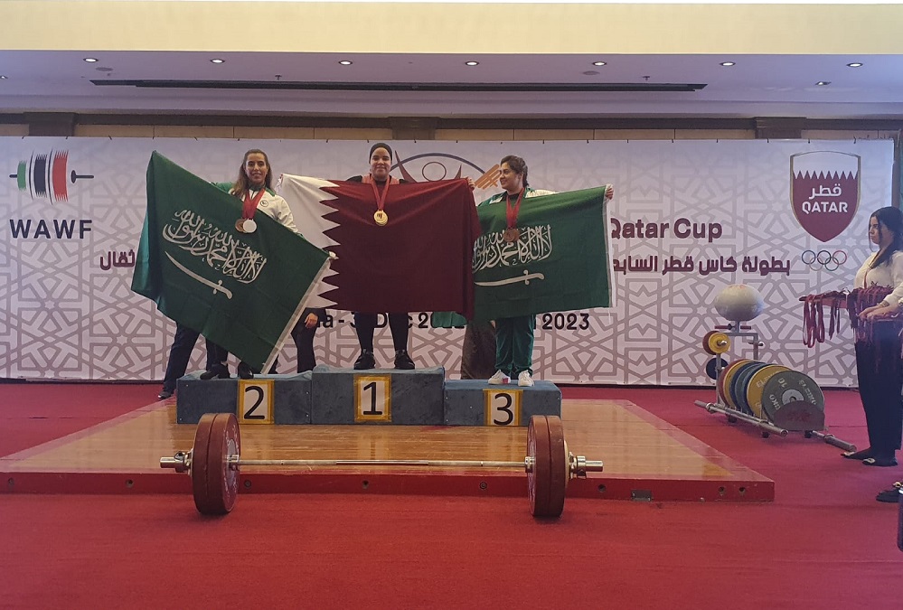 Qatar weightlifters Shaima Ragab, Menna Emad and Wesal Yakhlef excelled on the final day.