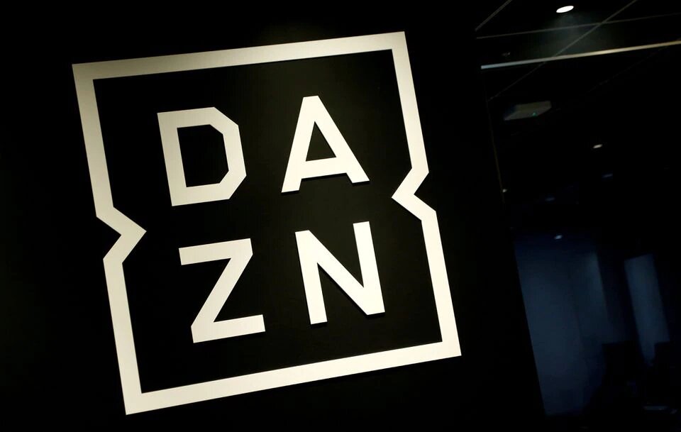Internet streaming service DAZN's logo is pictured in its office in Tokyo, Japan on March 21, 2017. Picture taken on March 21, 2017. File Photo / Reuters
