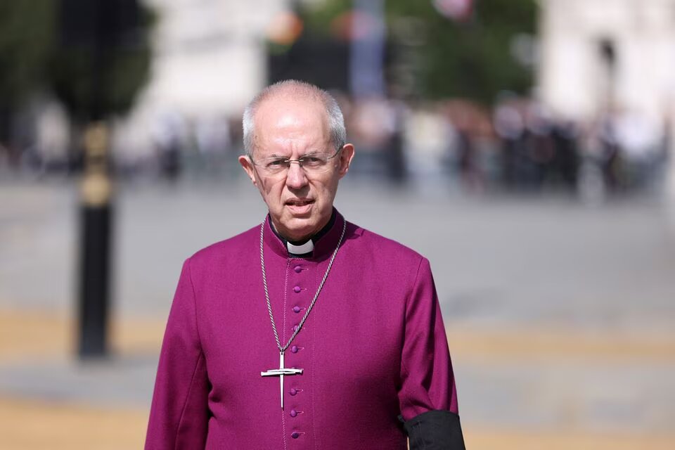 The Archbishop of Canterbury, Justin Welby is seen in Westminster ahead of the procession for the Lying-in State of Queen Elizabeth II on September 14, 2022 in London, England. File Photo / Reuters