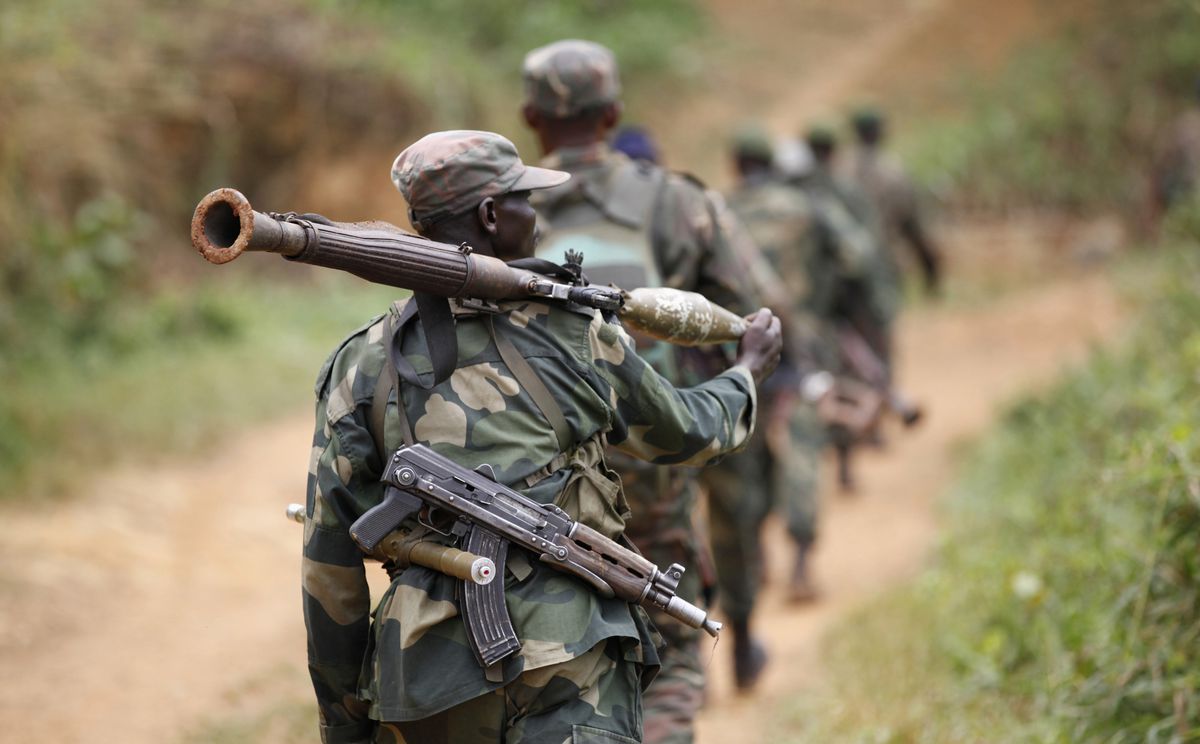 Congolese military personnel. (Reuters file photo)