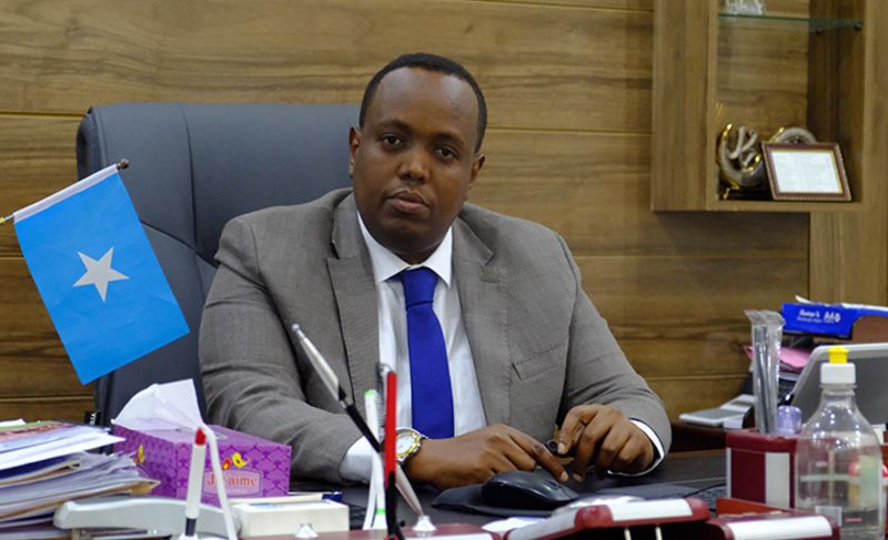 Ali Yasin WardheerePhotographer: Mohamed Sheikh Nor/Bloomberg
