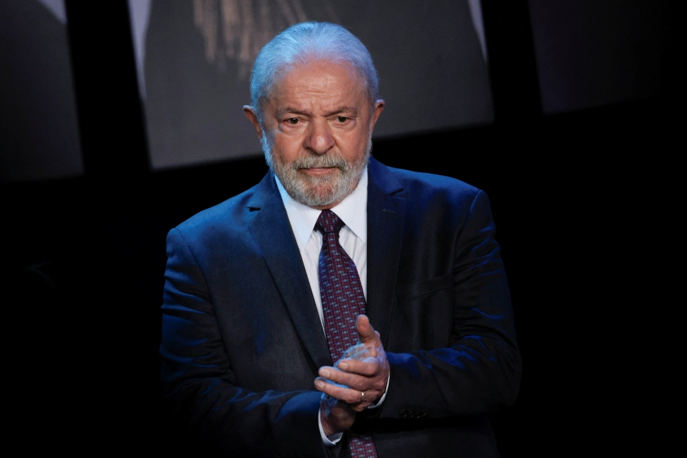 Brazil's President Luiz Inacio Lula da Silva attends the inauguration ceremony of the new Banco do Brasil President Tarciana Medeiros, in Brasilia, Brazil, January 16, 2023. (REUTERS/Adriano Machado)