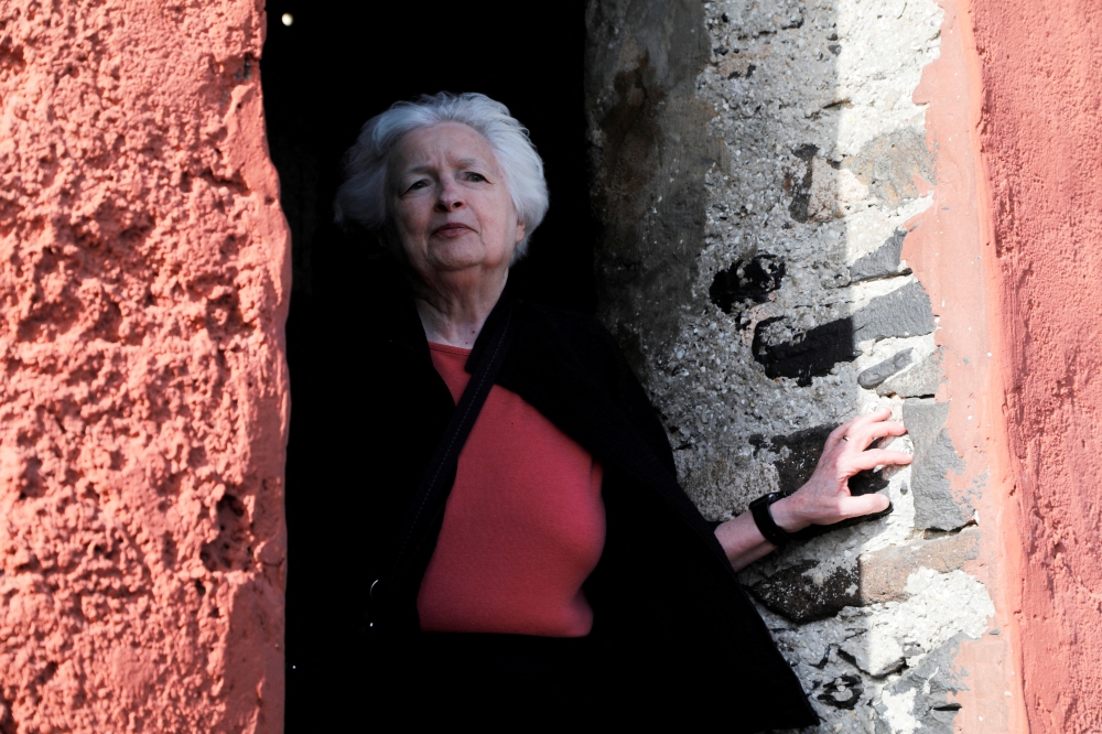US Treasury Secretary Janet Yellen stands at the 'Door of No Return' as she visits the House of Slaves (Maison des Esclaves) at Goree Island off the coast of Dakar, Senegal on January 21, 2023. REUTERS/Ngouda Dione/File Photo