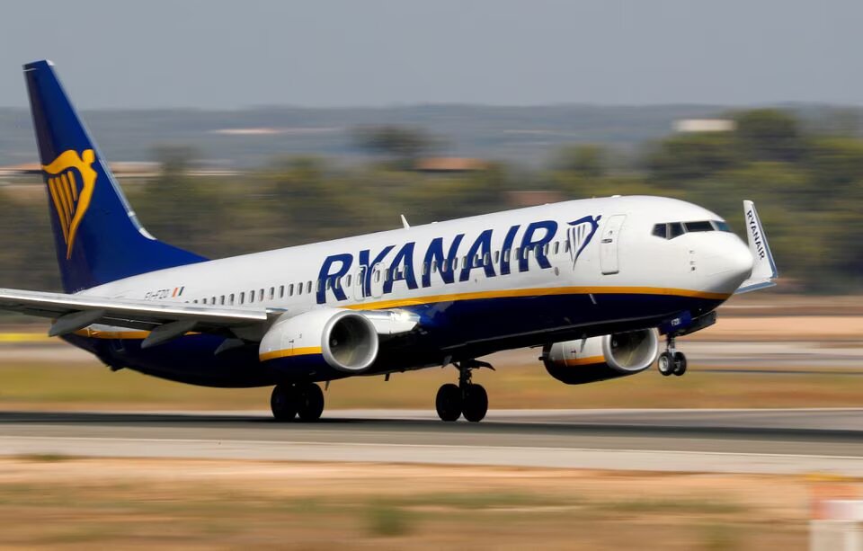 A Ryanair Boeing 737-800 airplane takes off from the airport in Palma de Mallorca, Spain, on July 29, 2018. File Photo / Reuters
