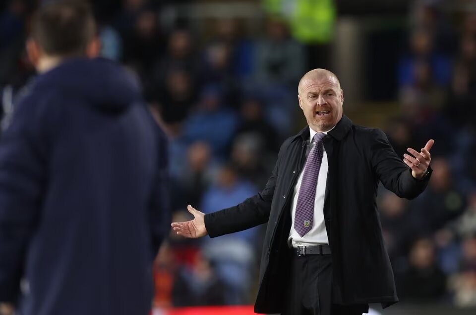 Sean Dyche reacts during a English Premier League match between Burnley and Everton at Turf Moor, Burnley, Britain on April 6, 2022. File Photo / Reuters


