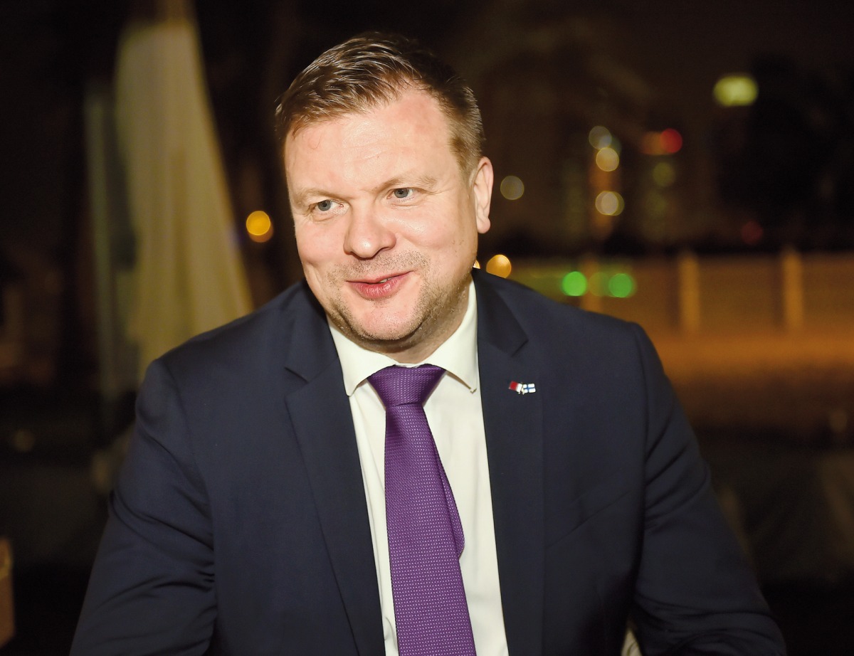 Minister of Development Cooperation and Foreign Trade of Finland, H E Ville Skinnari