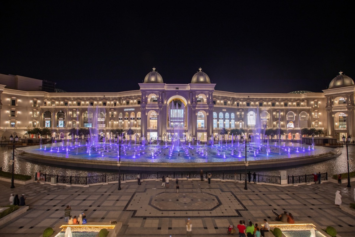 Iconic Place Vendome Mall in Lusail City, Qatar.
