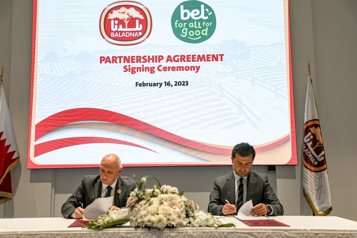Malcolm Jordan, Chief Executive Officer of Baladna and Garo Matossian, Chief Executive Officer at BEL for Near & Middle East.