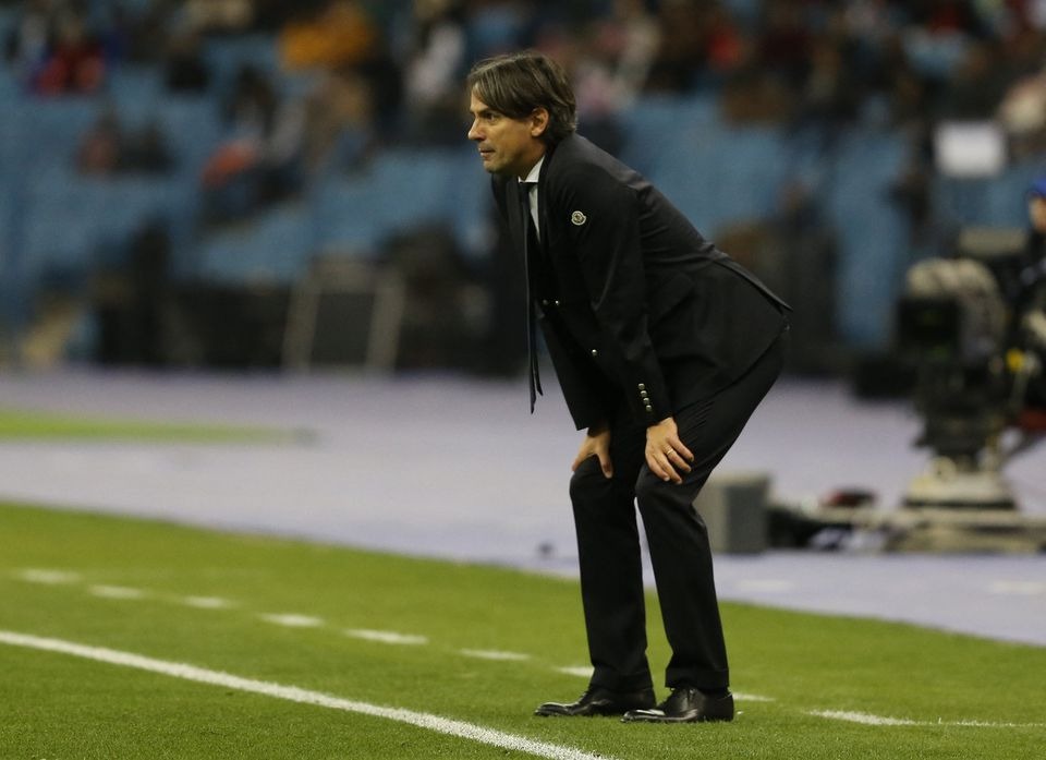 AC Milan v Inter Milan - King Fahd Stadium, Riyadh, Saudi Arabia - January 18, 2023 Inter Milan coach Simone Inzaghi REUTERS/Ahmed Yosri