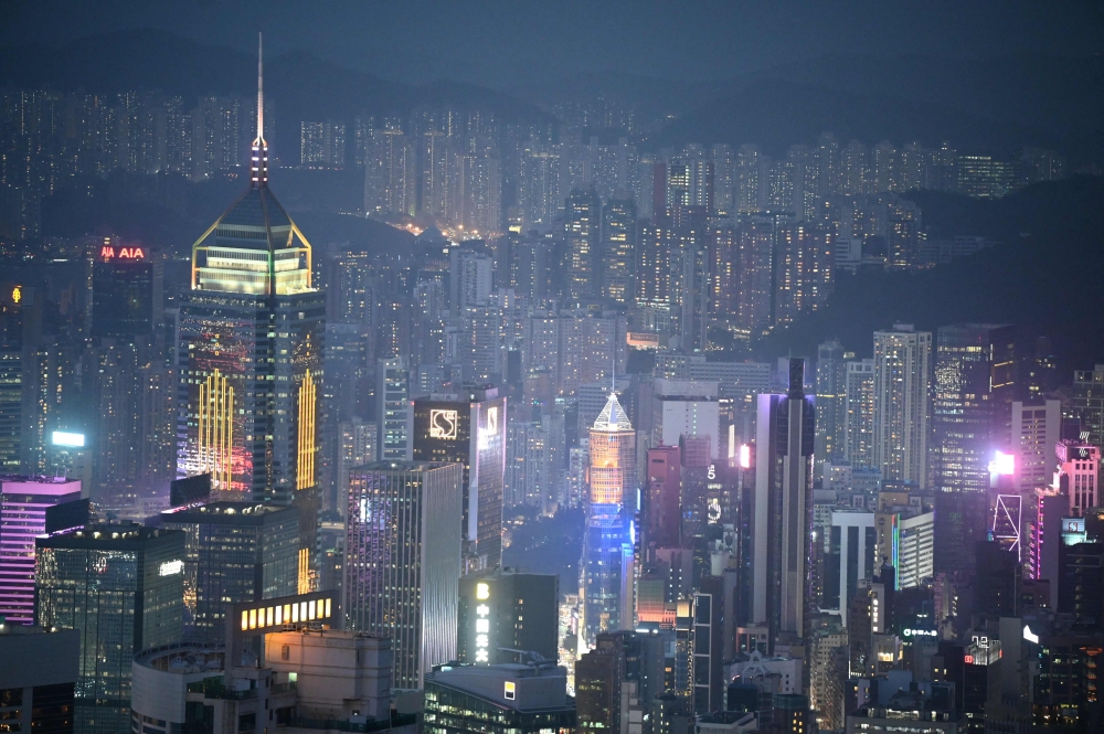 View from Hong Kong. File photo for representational purposes only. AFP.