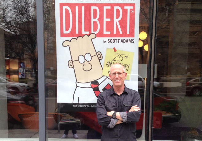 Scott Adams/Source: Dilbert official Facebook page
