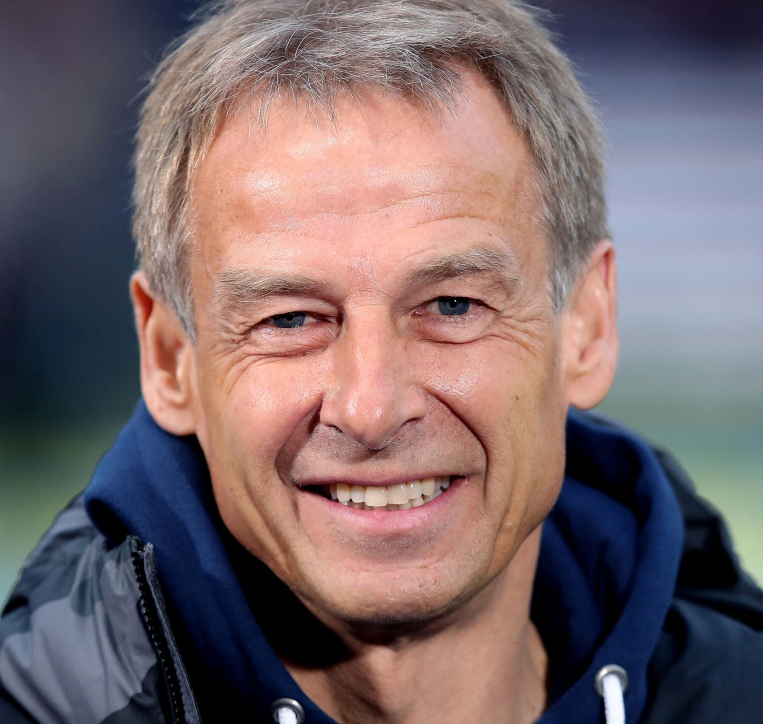 In this file photo taken on January 19, 2020 Hertha Berlin's German head coach Jurgen Klinsmann is seen prior to kick off in the German first division Bundesliga football match Hertha Berlin v Bayern Munich in Berlin. Photo by Ronny Hartmann / AFP