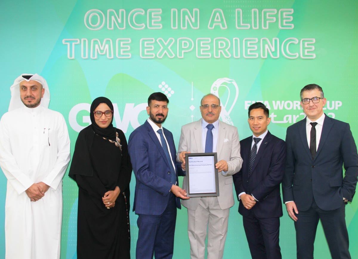 GWC officials with the ISO 31000:2018 Record of Verification certification. 