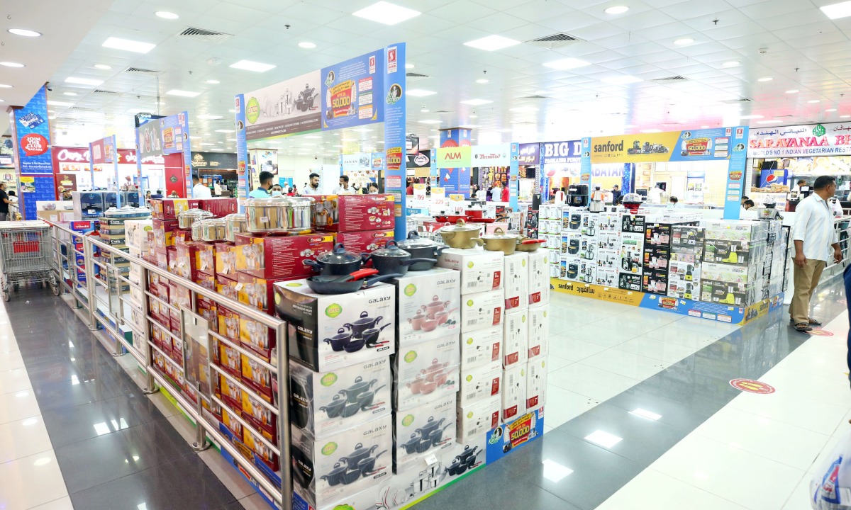 Kitchen products on offer at a Safari outlet. 