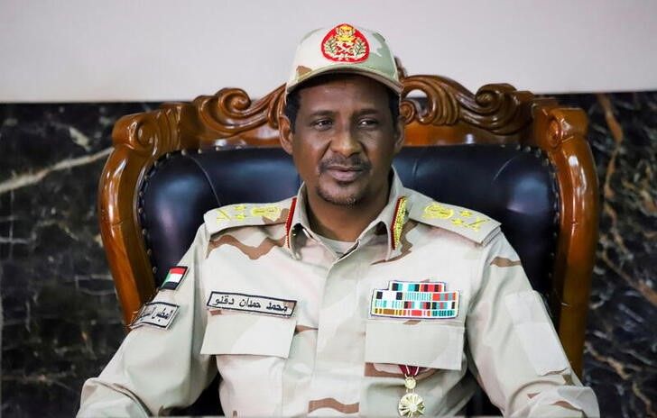 File photo: Gen. Mohammed Hamdan Dagalo. Reuters. 