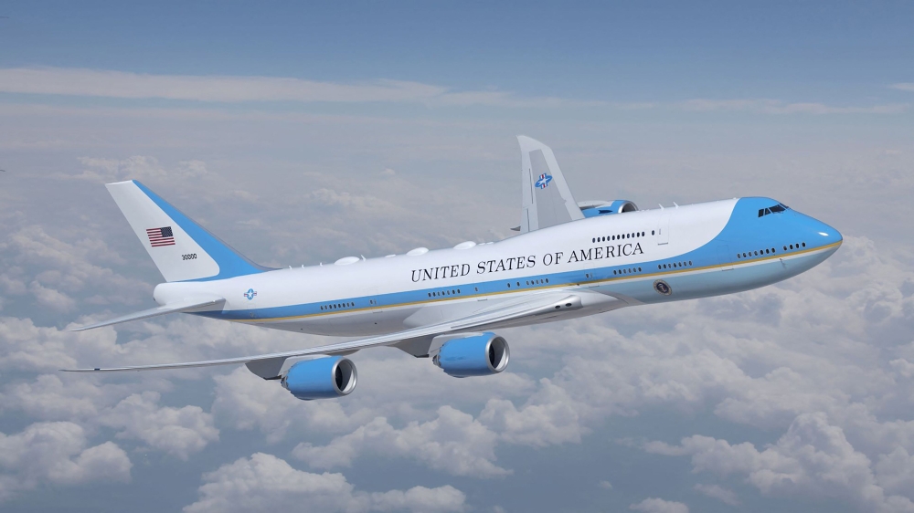 This handout image, courtesy of the Secretary of the Air Force Public Affairs, released on March 10, 2023, shows a rendering of the livery design for the 