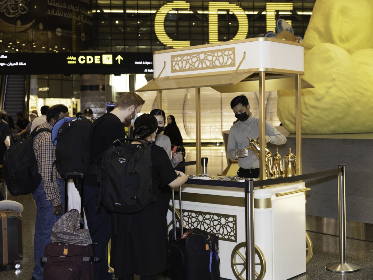 Ramadan festivities at Hamad International Airport.