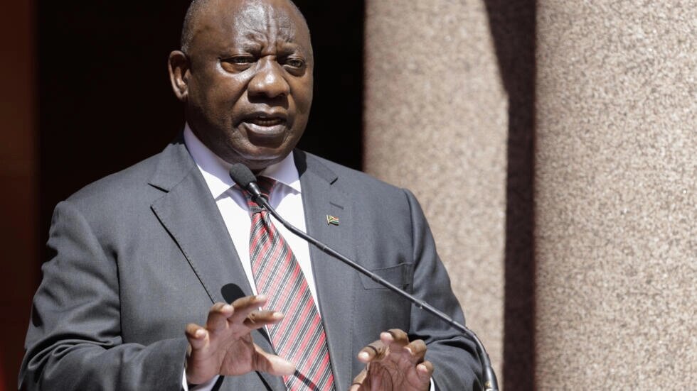 South African President Cyril Ramaphosa.  File photo / AFP