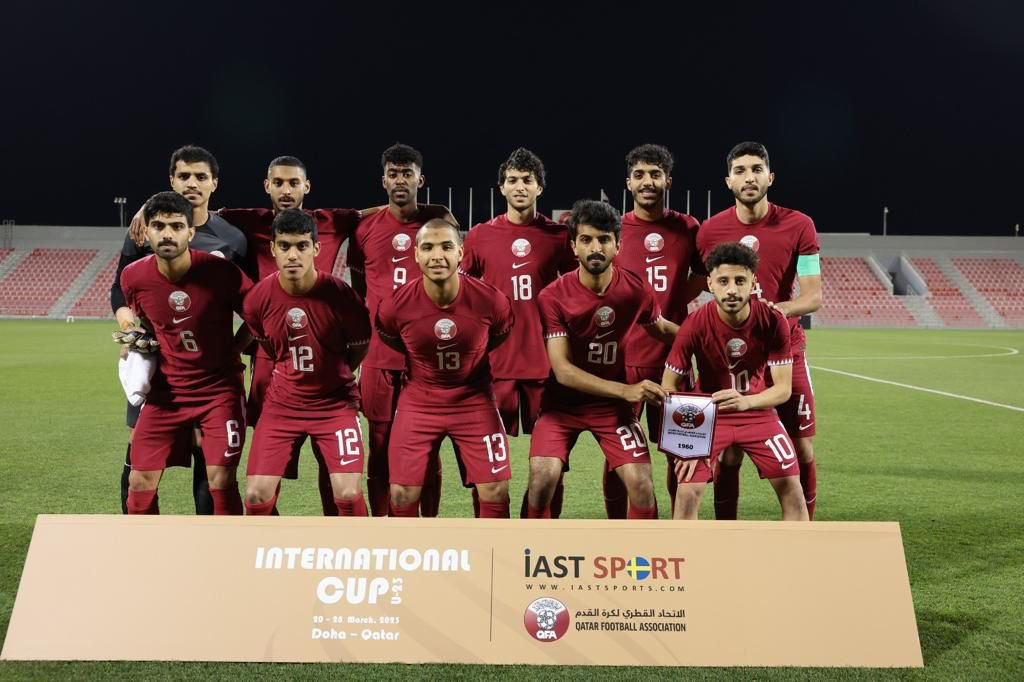 A file photo of Qatar U23 team. 
