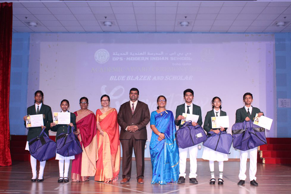 Some of the awardees with school officials