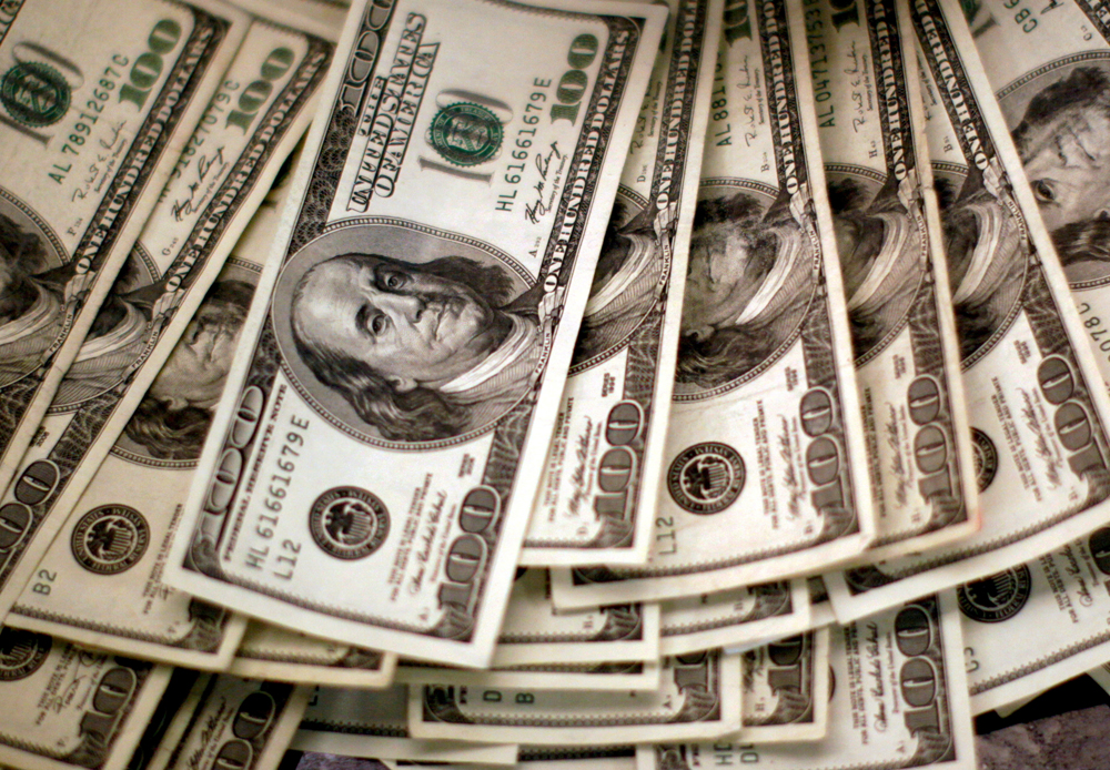 Four thousand US dollars at a bank in Westminster, Colorado.