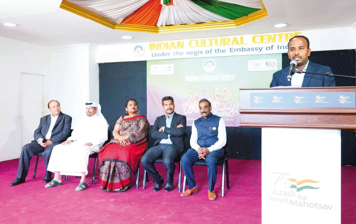 ICC President AP Manikantan with other officials and guests during the opening of ICC Wednesday Fiesta.