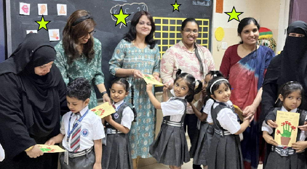 Mother with their children participating in an event organised by BPS to mark Mother’s Day. 