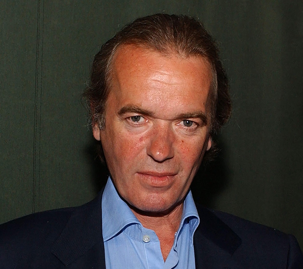 This May 31, 2003, file photo shows acclaimed British writer Martin Amis at the Miramax Book Convention Dinner Party at the House Restaurant on in Los Angeles, California. (Photo by Amanda Edwards / GETTY IMAGES NORTH AMERICA / AFP)
