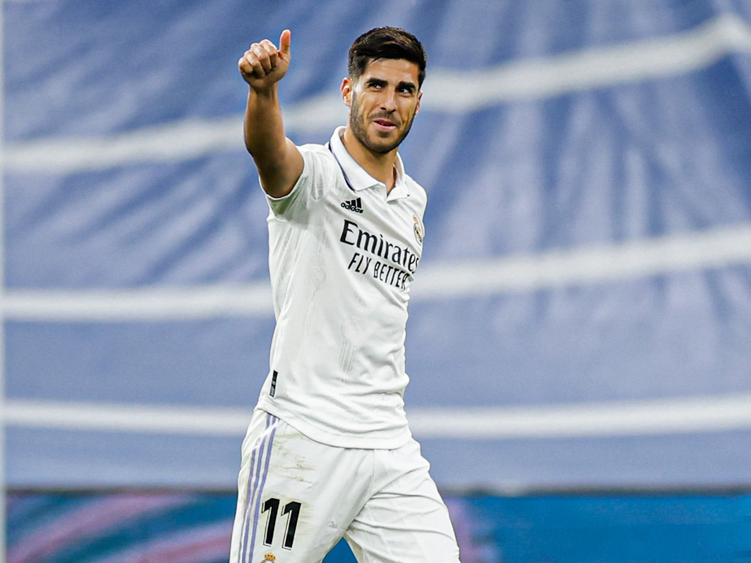 Real Madrid forward Marco Asensio Pic: Twitter / Real Madrid 