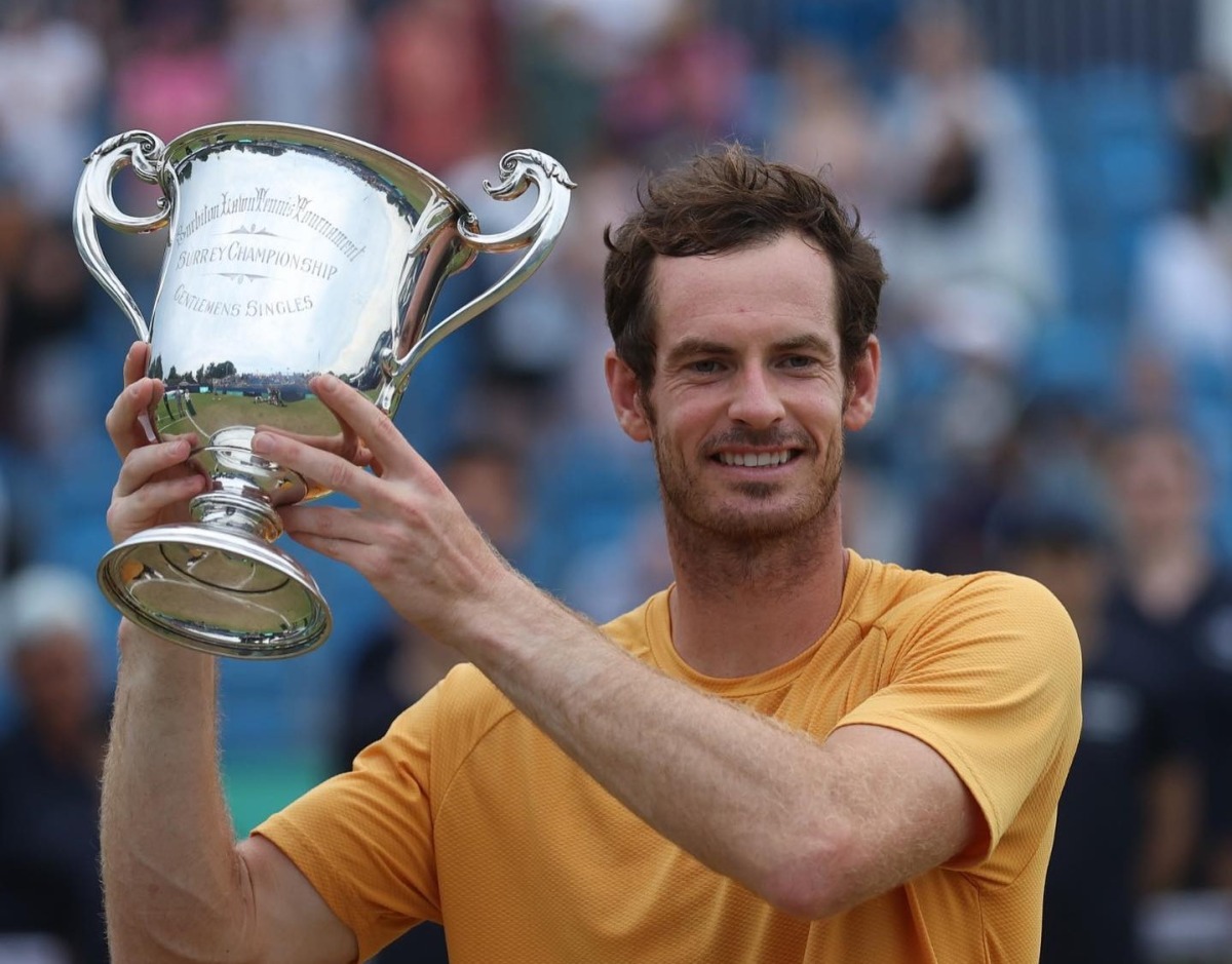 What a start to the 2023 grass court season for Andy Murray. Image: Instagram / wimbledon