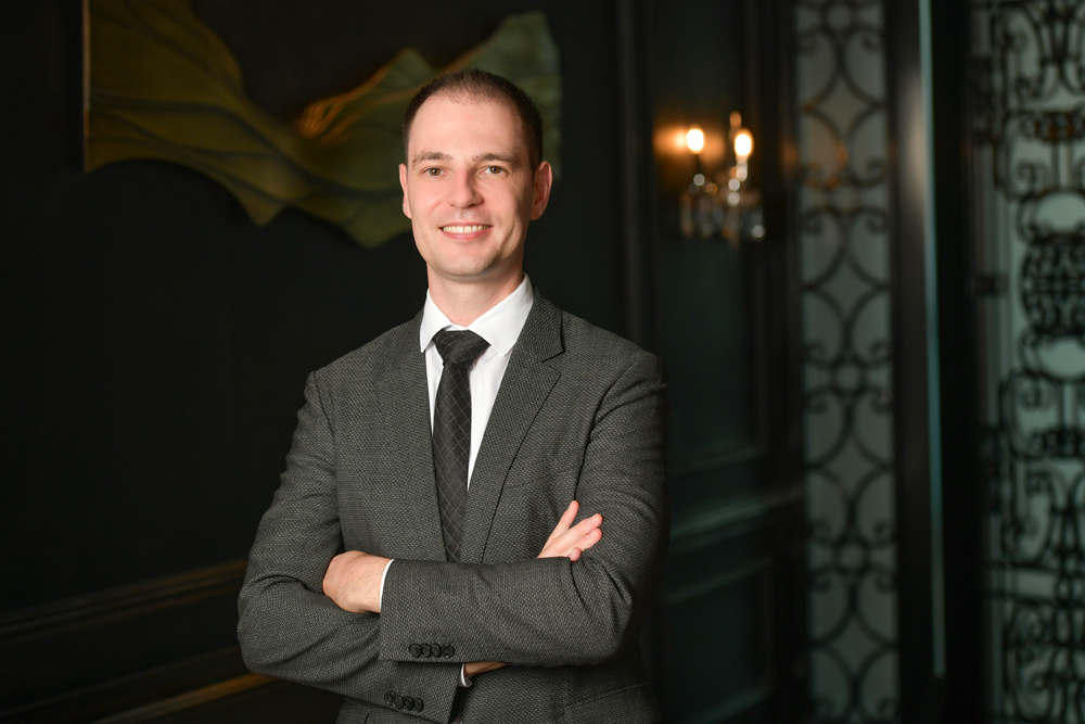 Sascha Vaupel, newly appointed Cluster Director of Sales at Raffles and Fairmont Doha.