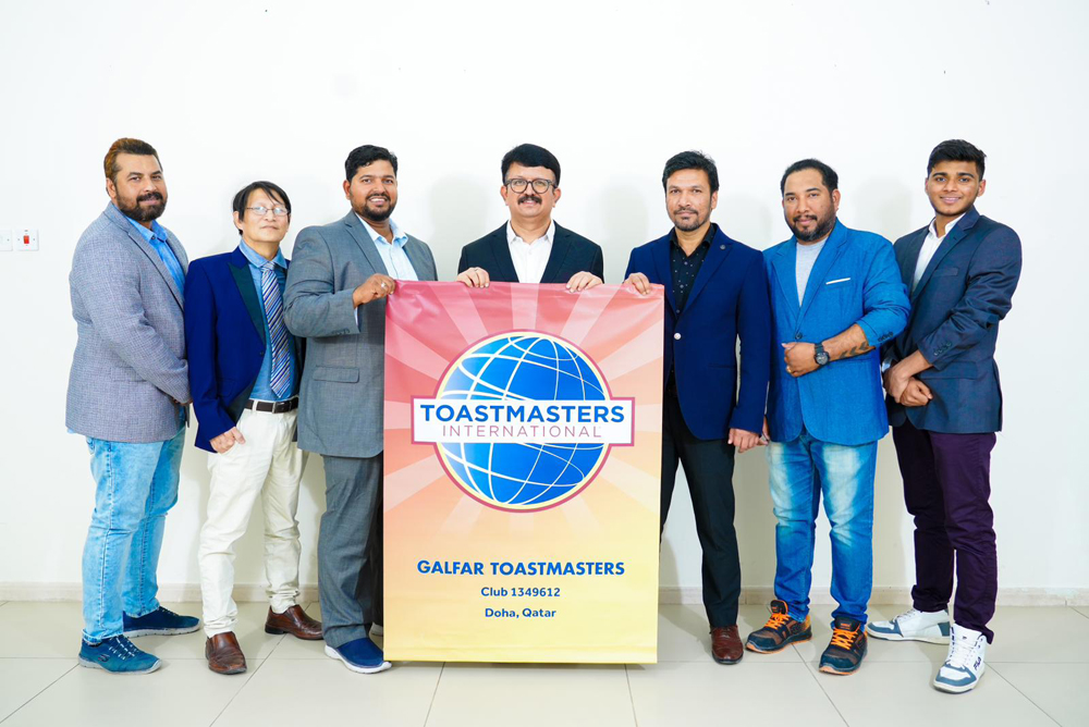 Galfar Toastmasters Executive Committee members.