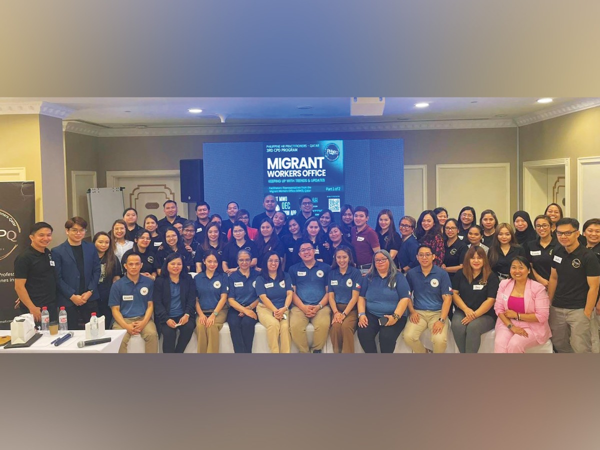 Officials and participants during the event.