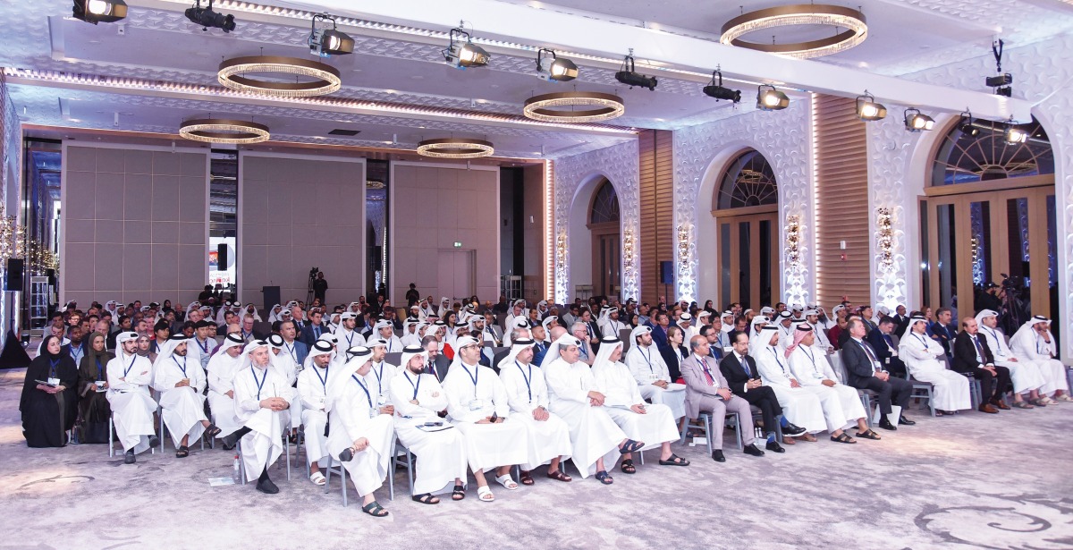 Attendees at the QPSS 2023, including the leadership team of Qatargas and other industry representatives.