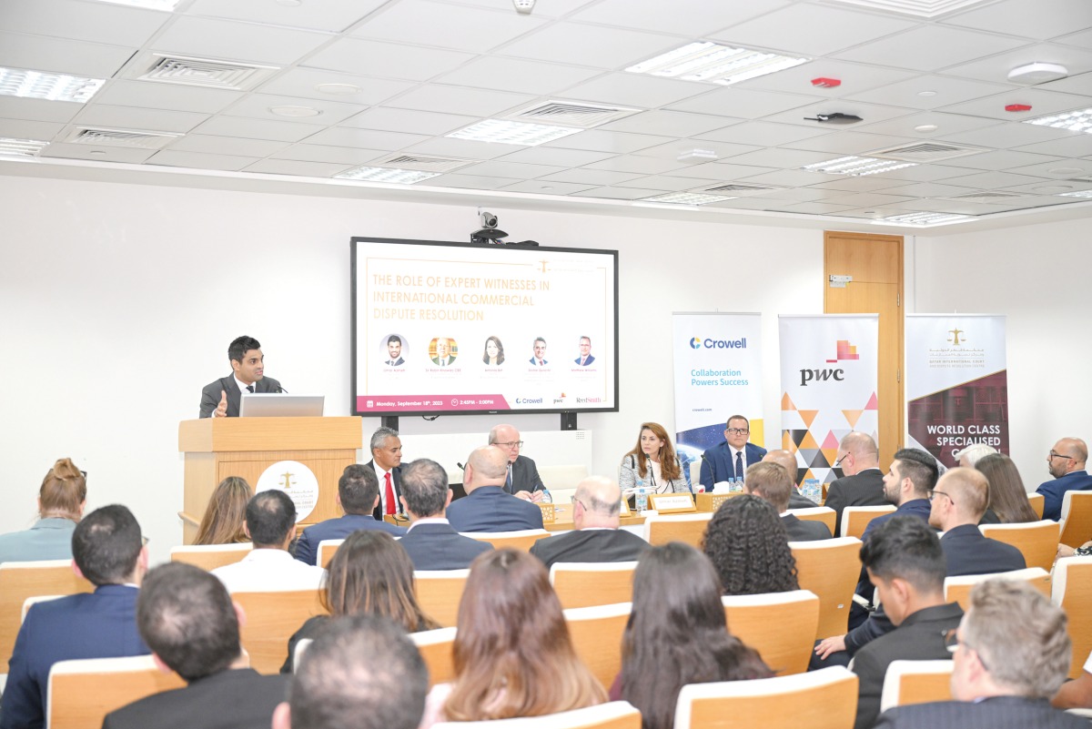 Participants attending the 'Role of Expert Witnesses' seminar.