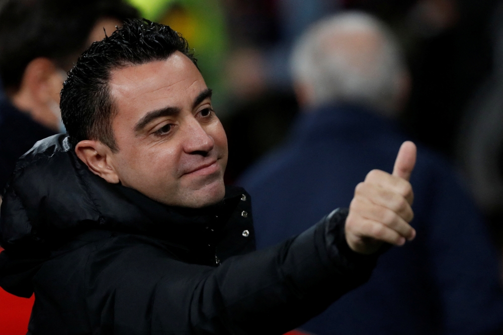 Barcelona coach Xavi Hernandez. (Reuters file photo)