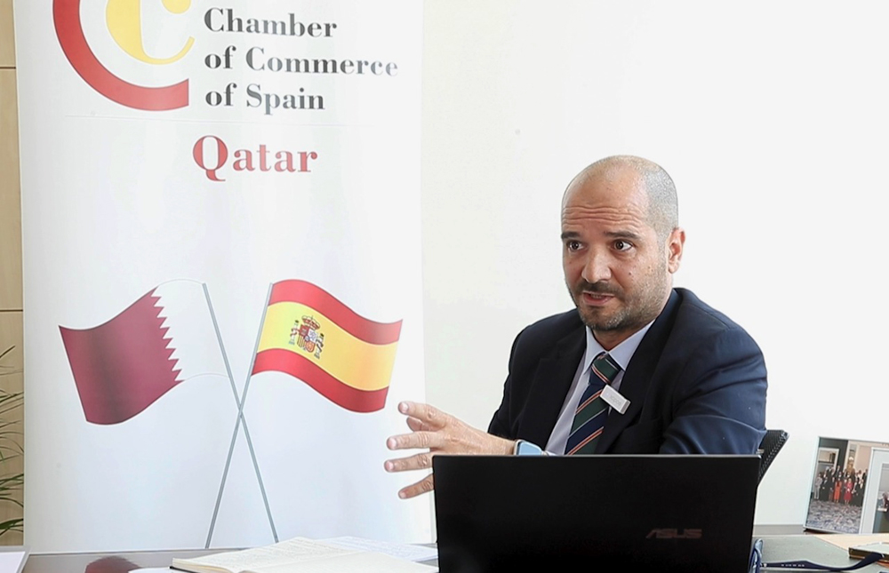 David Quintanilla, President of the Chamber of Commerce of Spain in Qatar