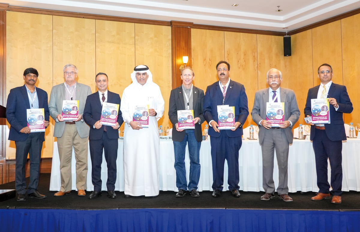 ISA Leaders and other dignitaries during the inauguration of exhibition and release of conference brochure.