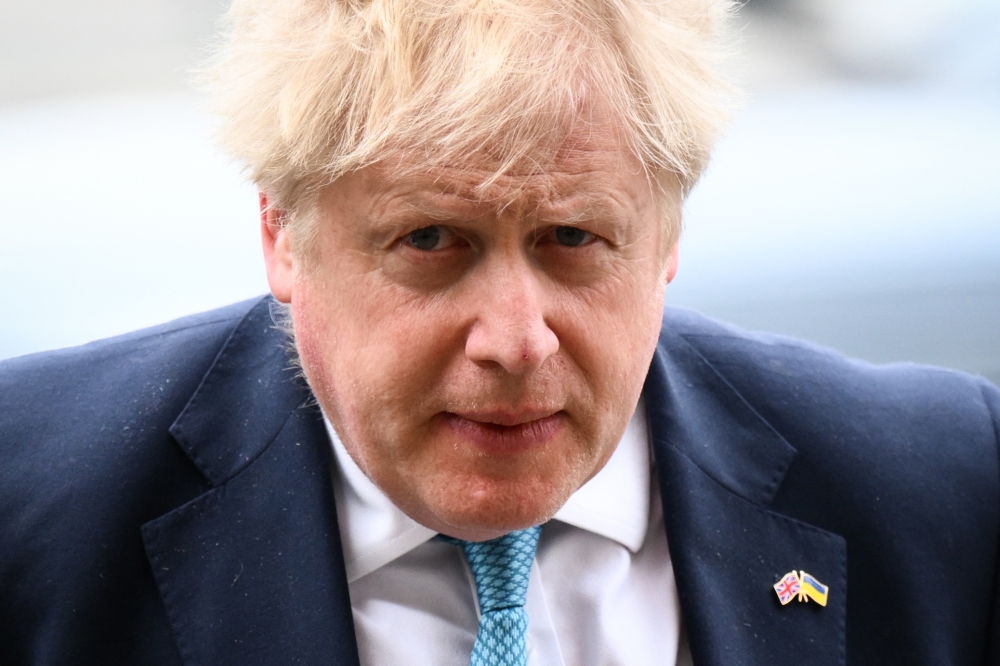 Former UK Prime Minister Boris Johnson. (File photo: Daniel Leal / AFP)