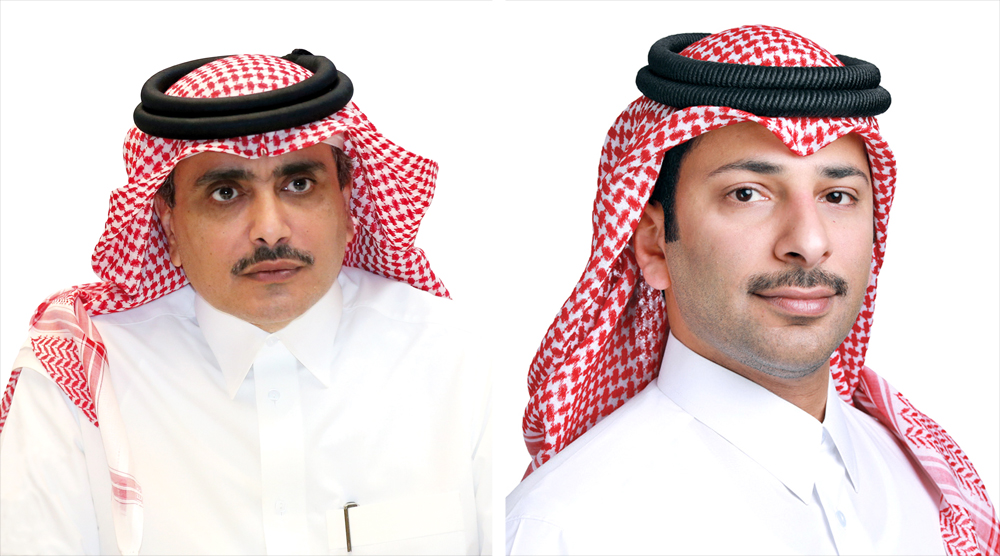 QLM Chairman, Sheikh Saoud bin Khalid bin Hamad Al Thani (left) and QLM CEO, Fahad Al Suwaidi