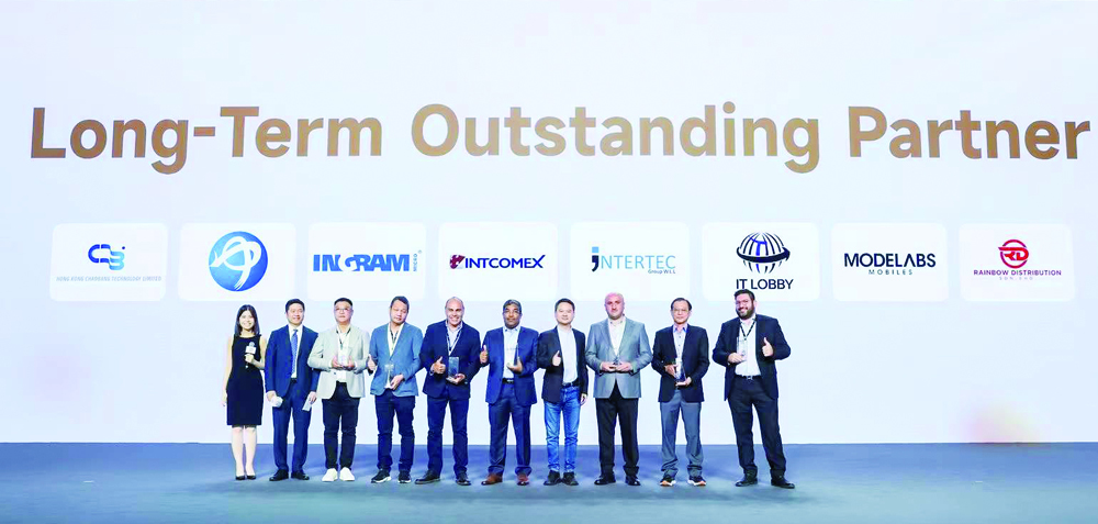 Intertec Group officials during the Xiaomi 2023 Global Partner Conference event in Beijing, China.
